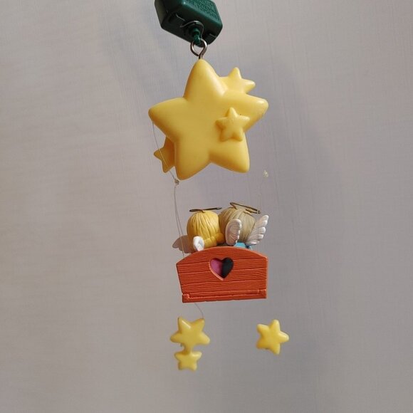 Vintage 1989 Noma Ornamotion Ornament First Christmas Together Rotating Star - Picture 10 of 11